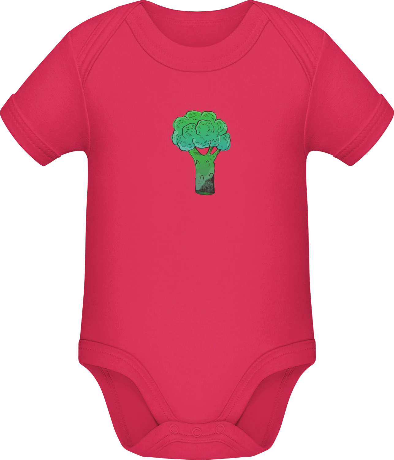 Brokkoli - Sorbet Sonar SSL organic babybodsuit - Front