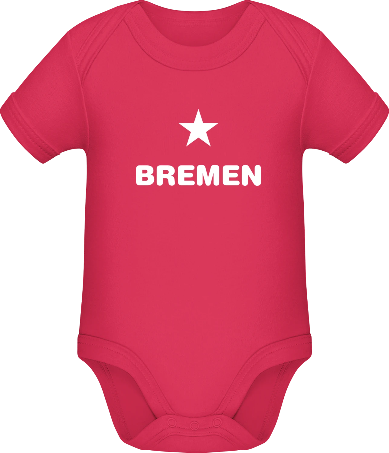 Bremen - Sorbet Sonar SSL organic babybodsuit - Front