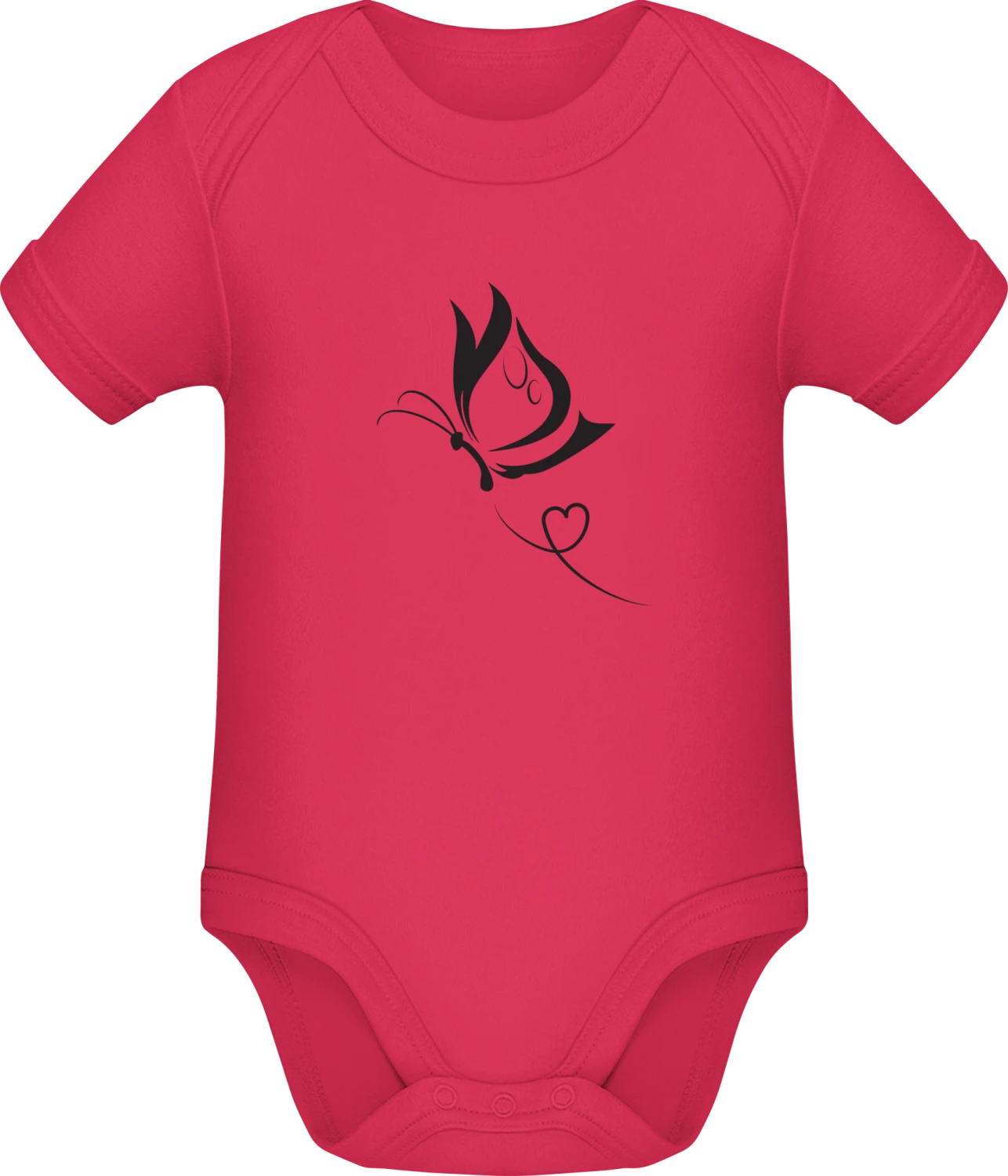 Butterfly Effect - Sorbet Sonar SSL organic babybodsuit - Front