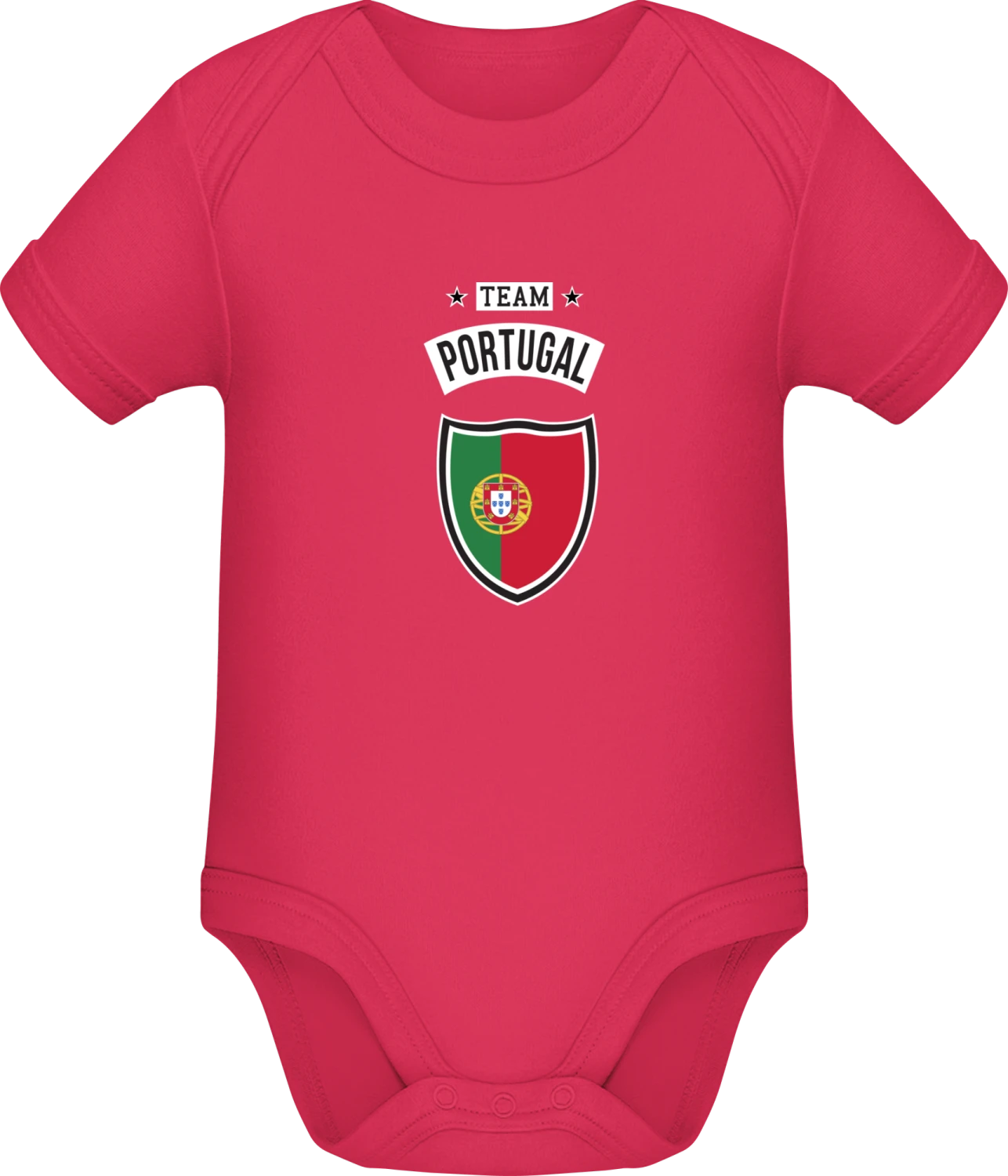 Team Portugal - Sorbet Sonar SSL organic babybodsuit - Front