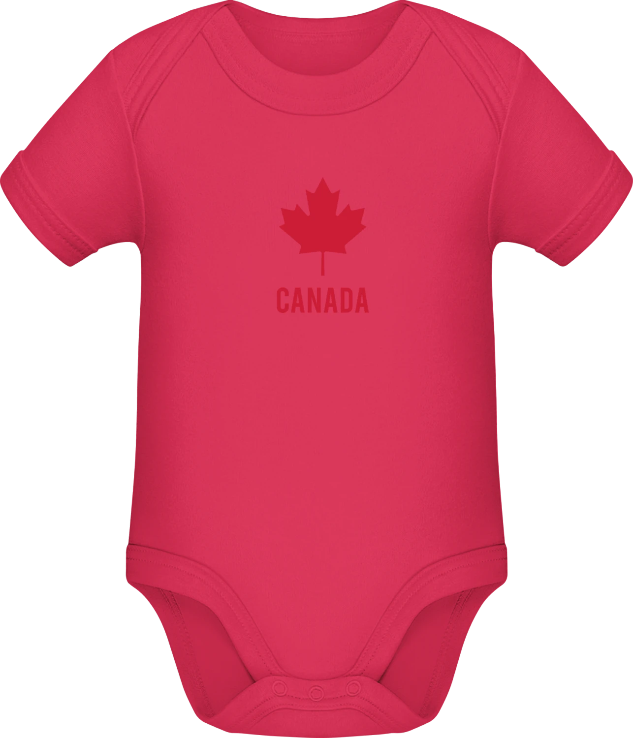 Canada Logo - Sorbet Sonar SSL organic babybodsuit - Front