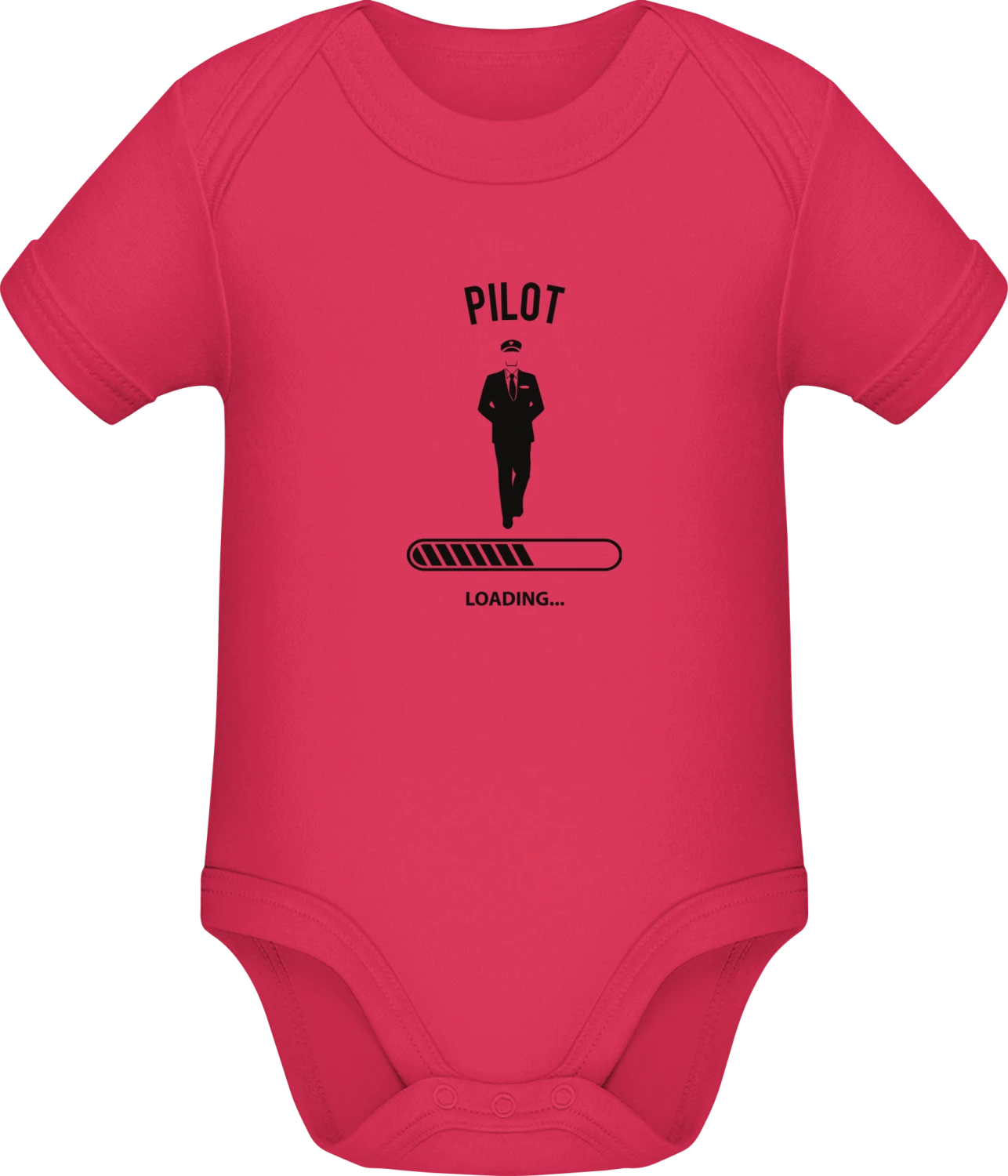 Pilot Loading - Sorbet Sonar SSL organic babybodsuit - Front