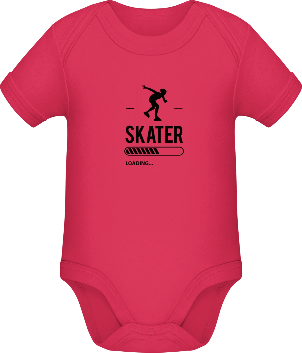 Inline Skater Loading - Sorbet Sonar SSL organic babybodsuit - Front