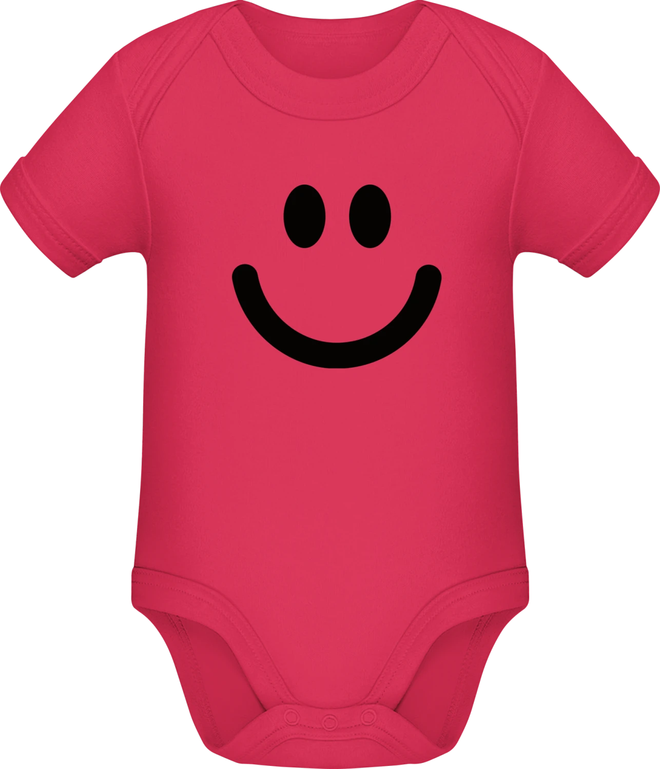 Smile Happy - Sorbet Sonar SSL organic babybodsuit - Front