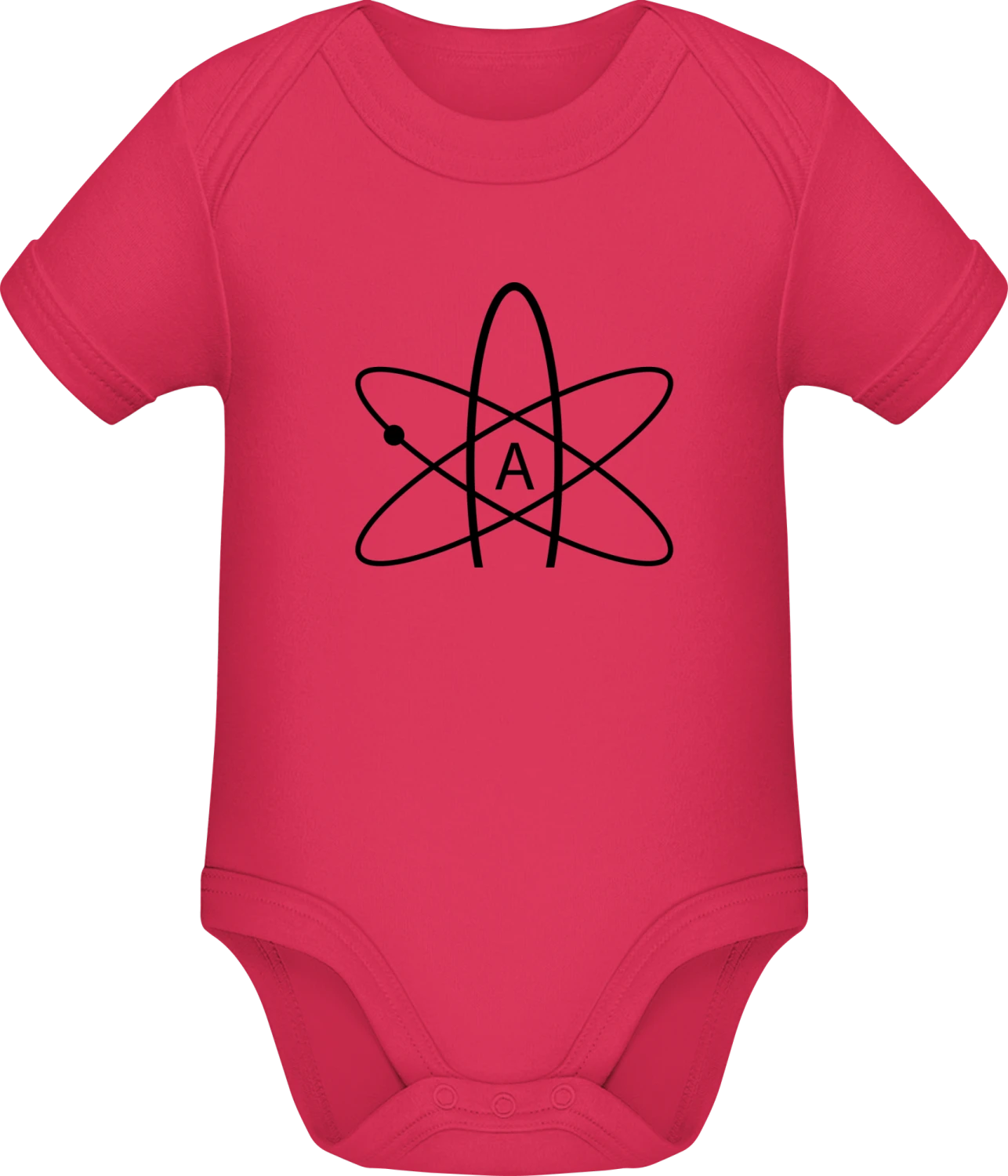 Atheismus Symbol - Sorbet Sonar SSL organic babybodsuit - Front