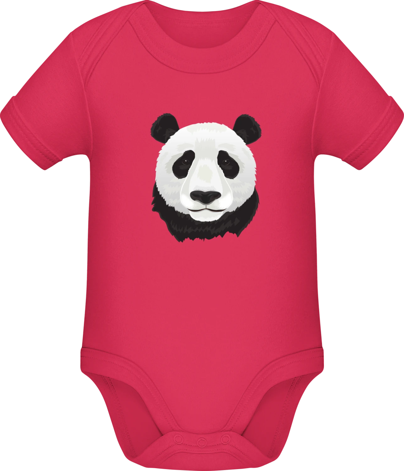 Panda Kopf Realistisch - Sorbet Sonar SSL organic babybodsuit - Front