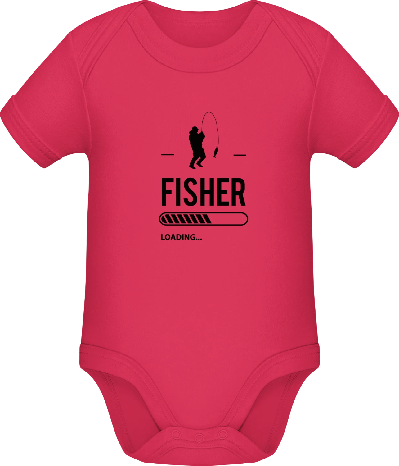 Fisher Loading - Sorbet Sonar SSL organic babybodsuit - Front