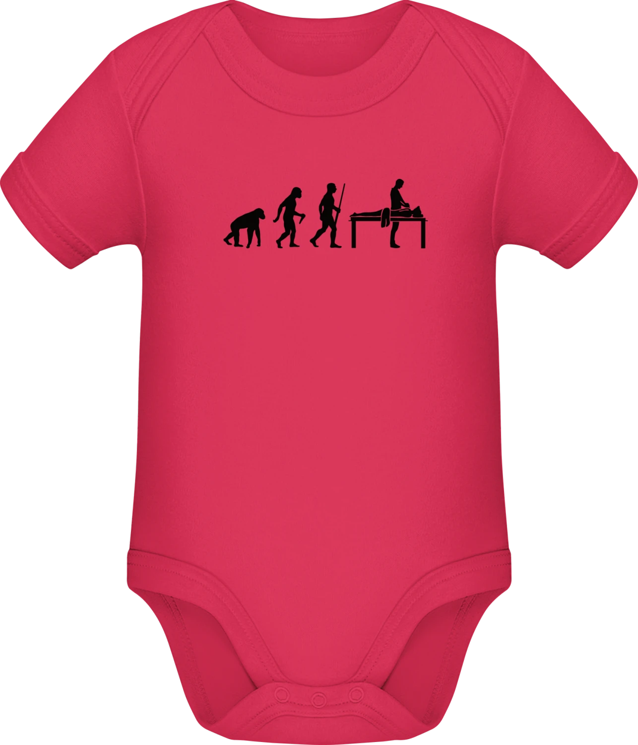 Massage Evolution - Sorbet Sonar SSL organic babybodsuit - Front