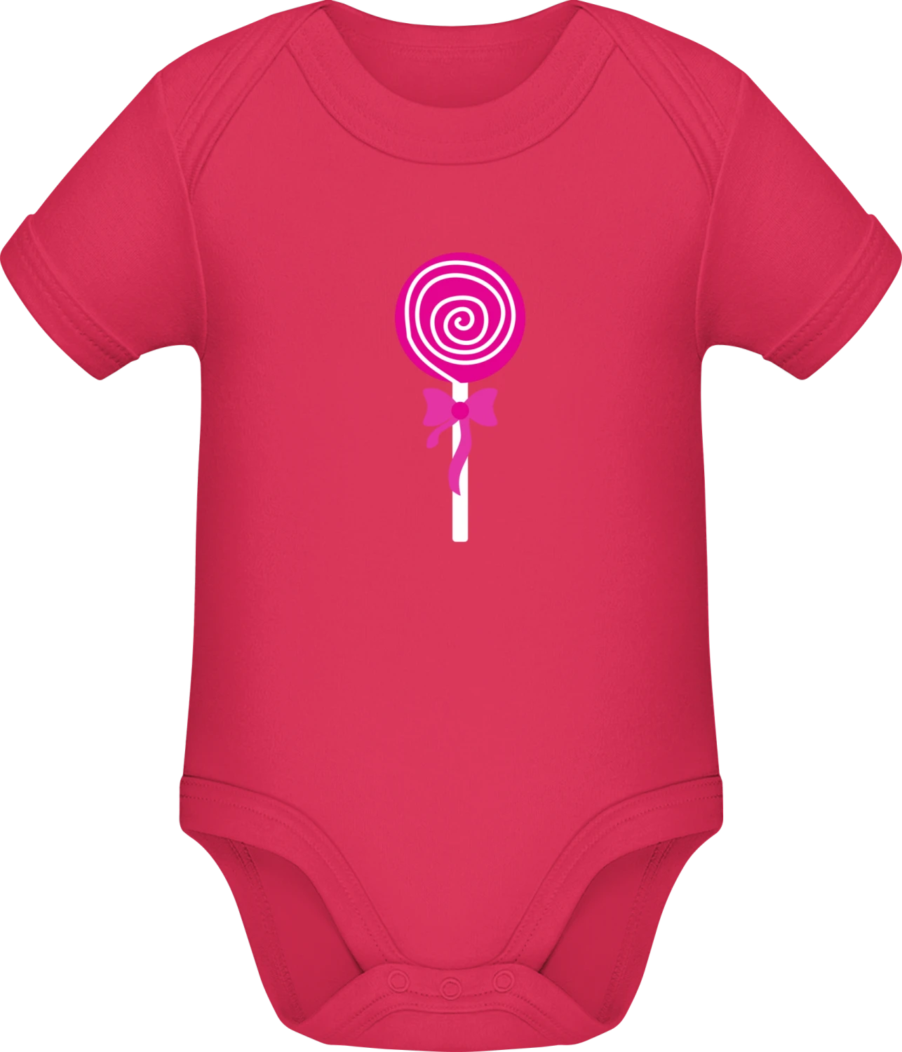 Lollipop Candy - Sorbet Sonar SSL organic babybodsuit - Front