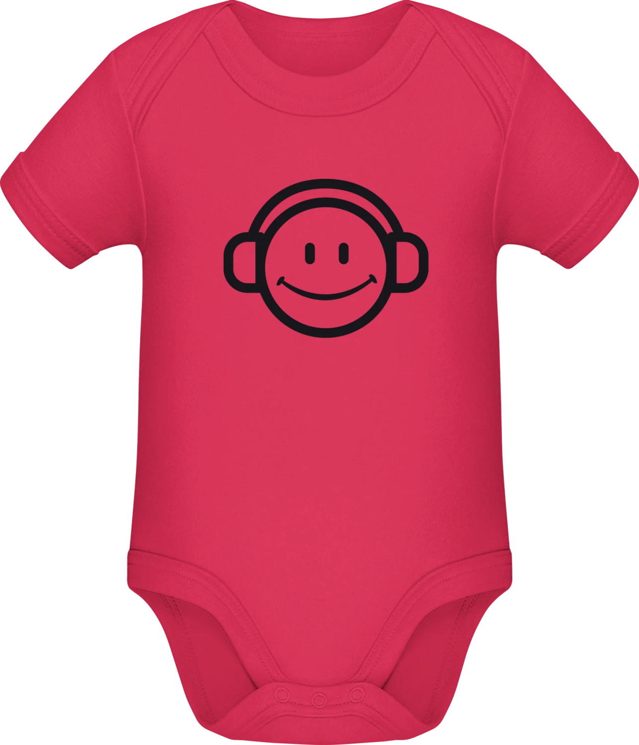 DJ Smily - Sorbet Sonar SSL organic babybodsuit - Front