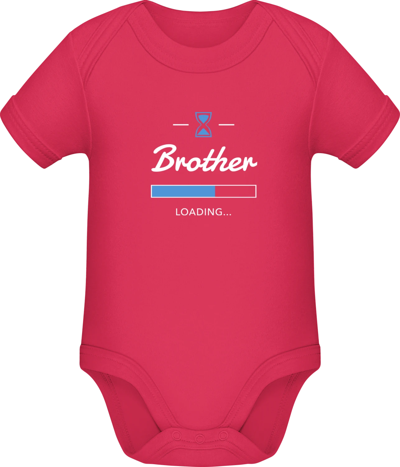 Loading Brother - Sorbet Sonar SSL organic babybodsuit - Front