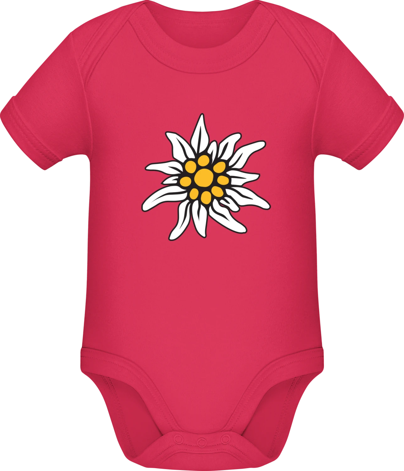 Edelweiss - Sorbet Sonar SSL organic babybodsuit - Front