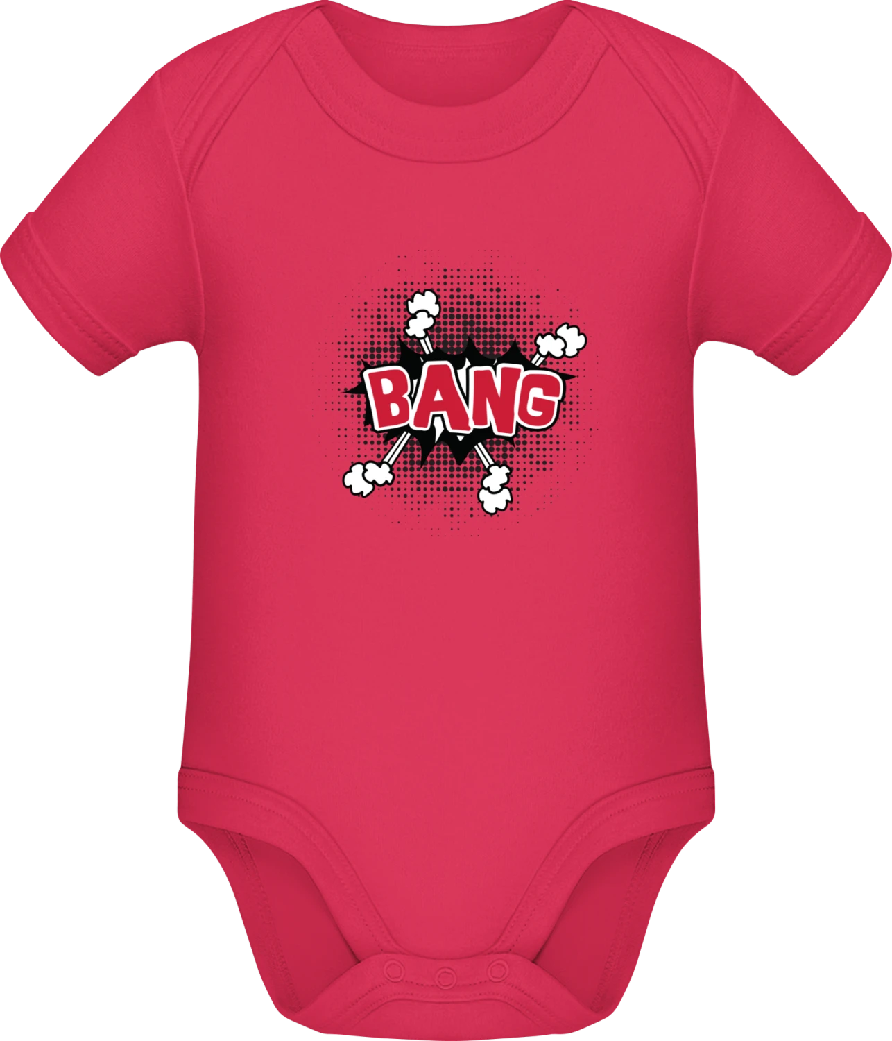 Bang - Sorbet Sonar SSL organic babybodsuit - Front