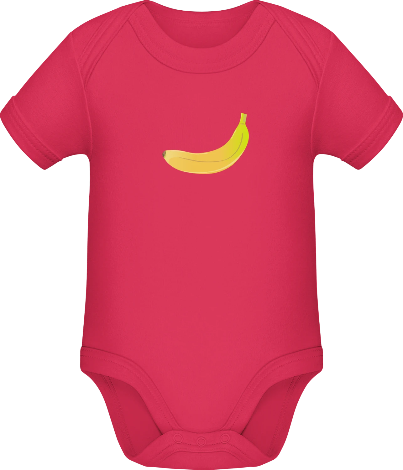 Banane Banana - Sorbet Sonar SSL organic babybodsuit - Front