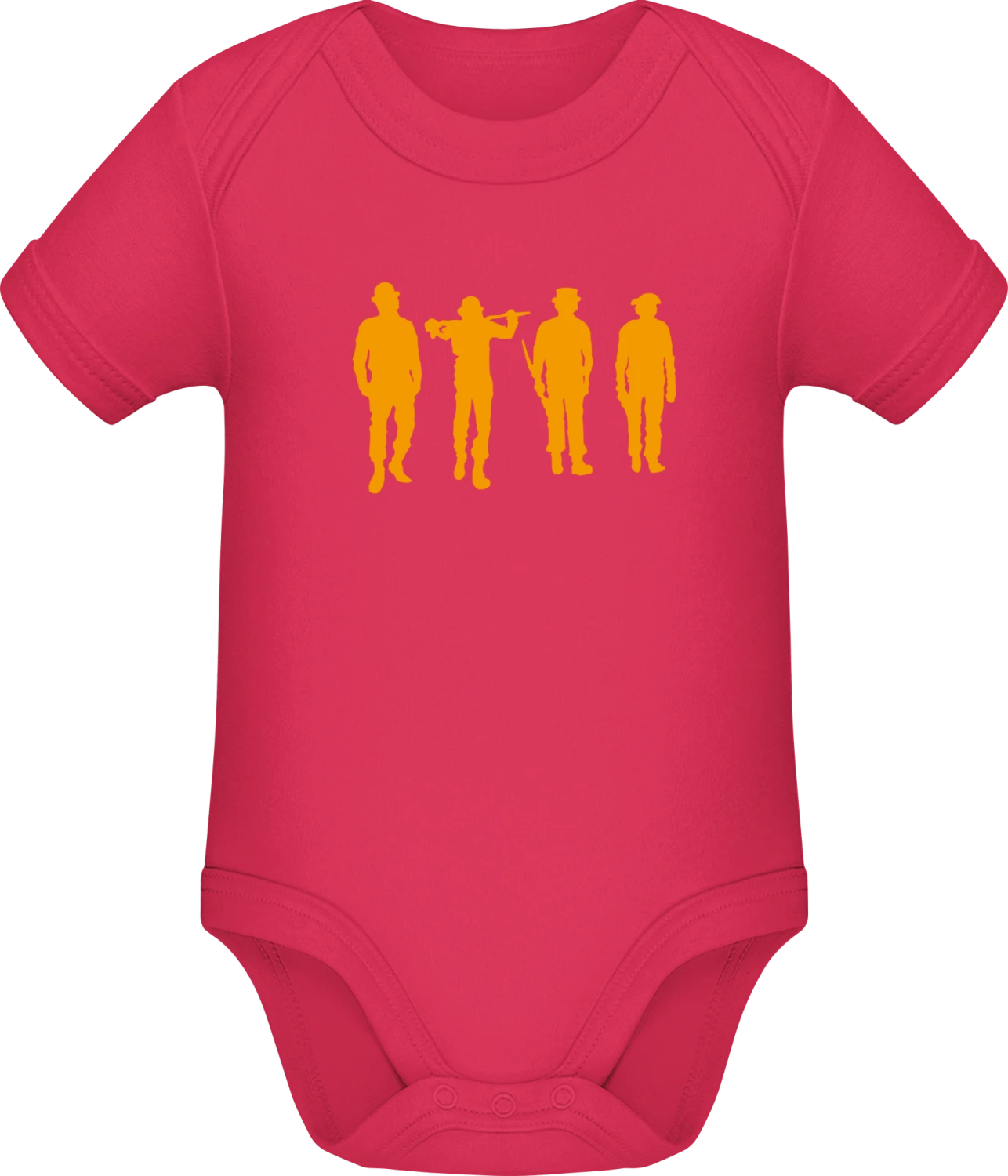 Clockwork Orange - Sorbet Sonar SSL organic babybodsuit - Front