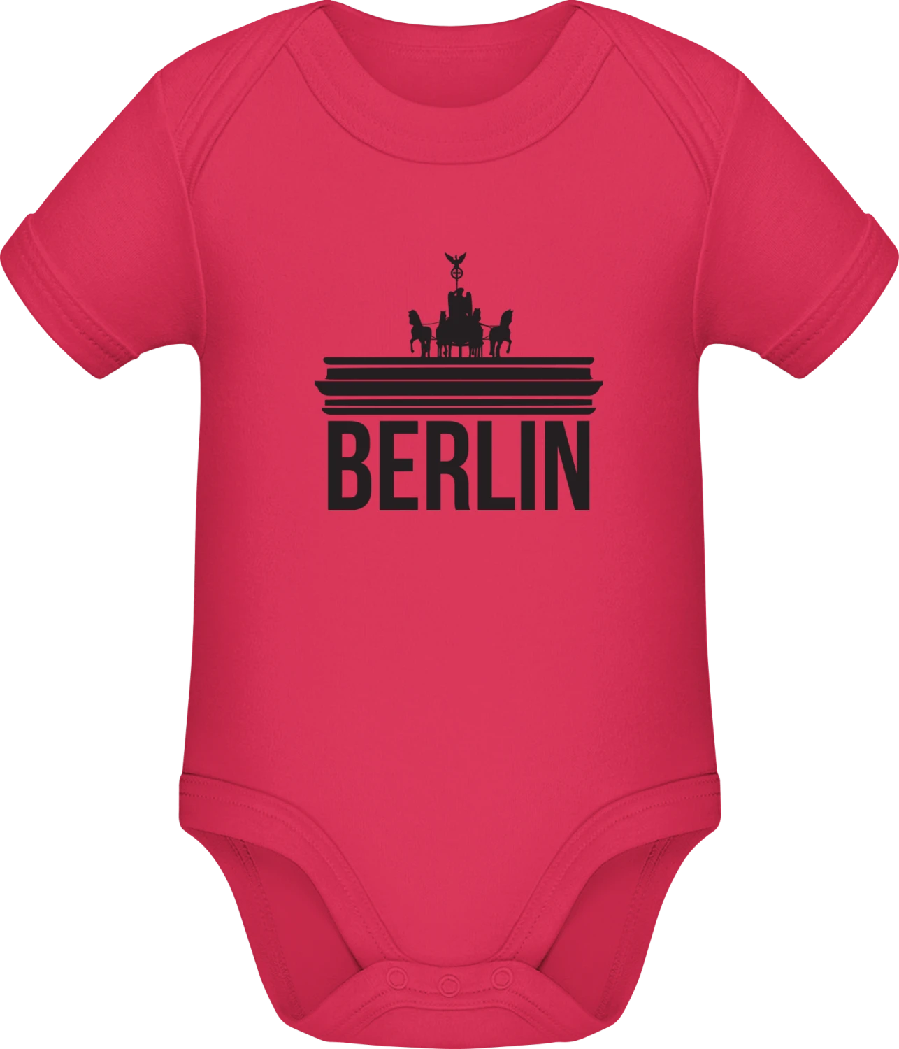 Berlin Brandenburger Tor - Sorbet Sonar SSL organic babybodsuit - Front