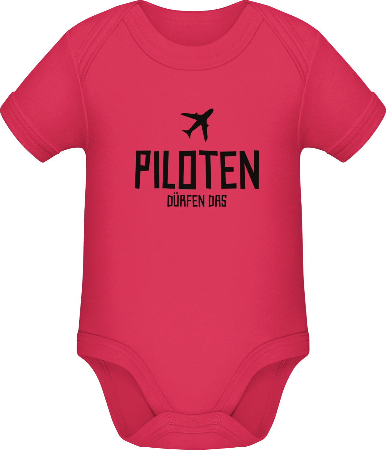 Piloten dürfen das - Sorbet Sonar SSL organic babybodsuit - Front