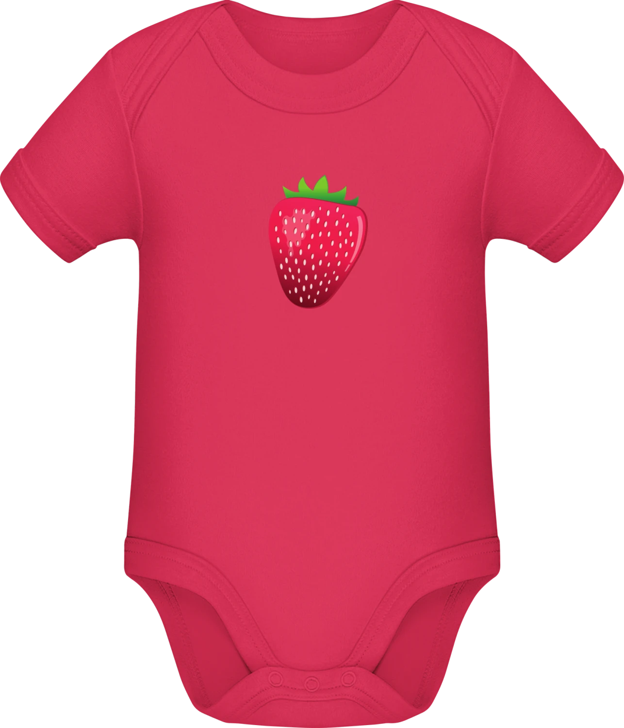 Erdbeere - Sorbet Sonar SSL organic babybodsuit - Front