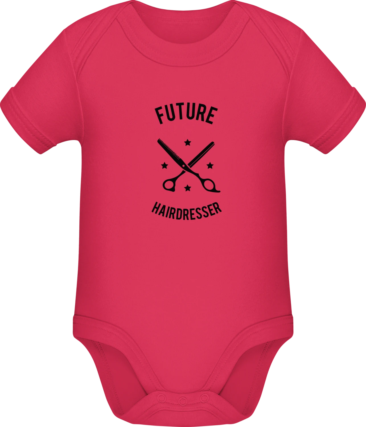 Future Hairdresser - Sorbet Sonar SSL organic babybodsuit - Front