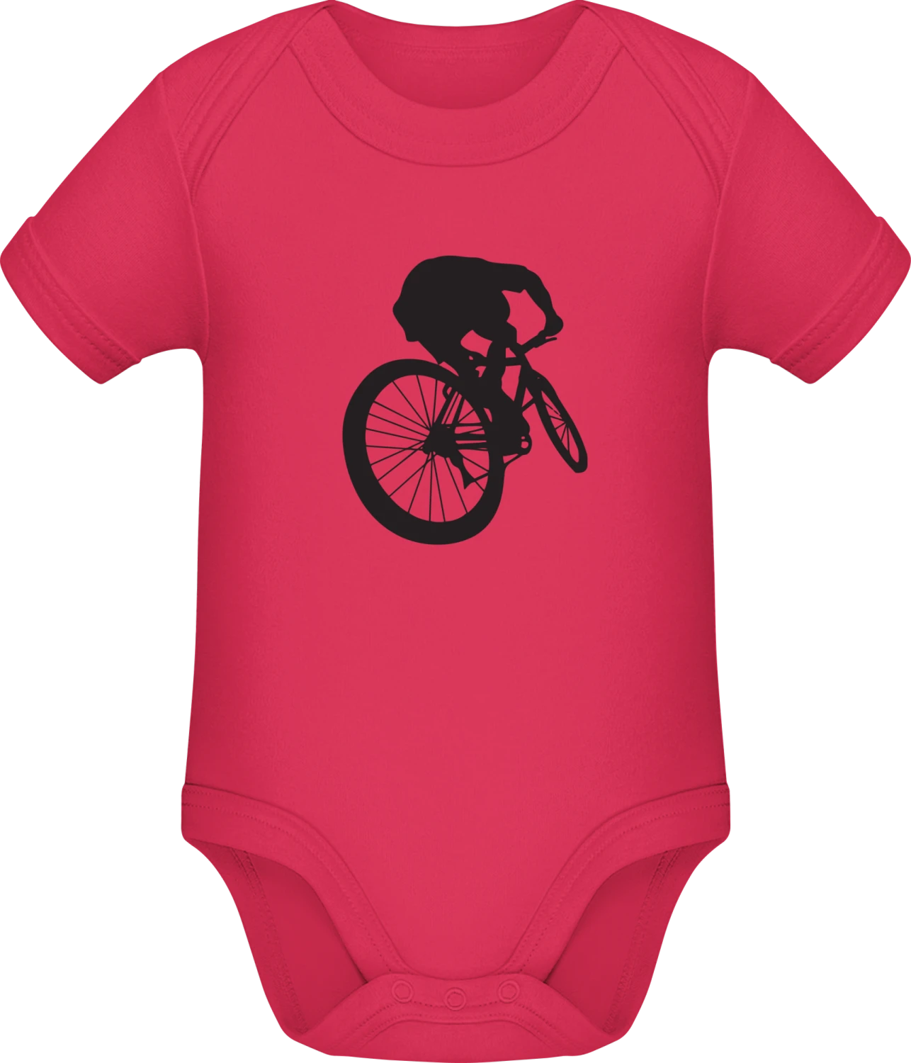 Offroad Biker - Sorbet Sonar SSL organic babybodsuit - Front