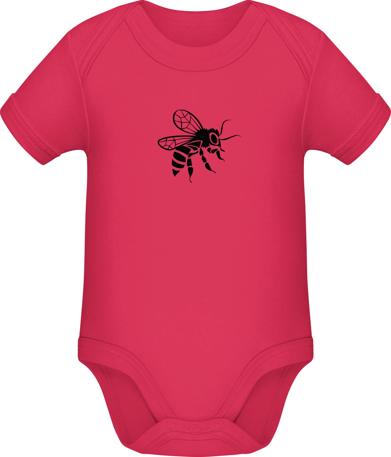 Flying Bee Wasp - Sorbet Sonar SSL organic babybodsuit - Front