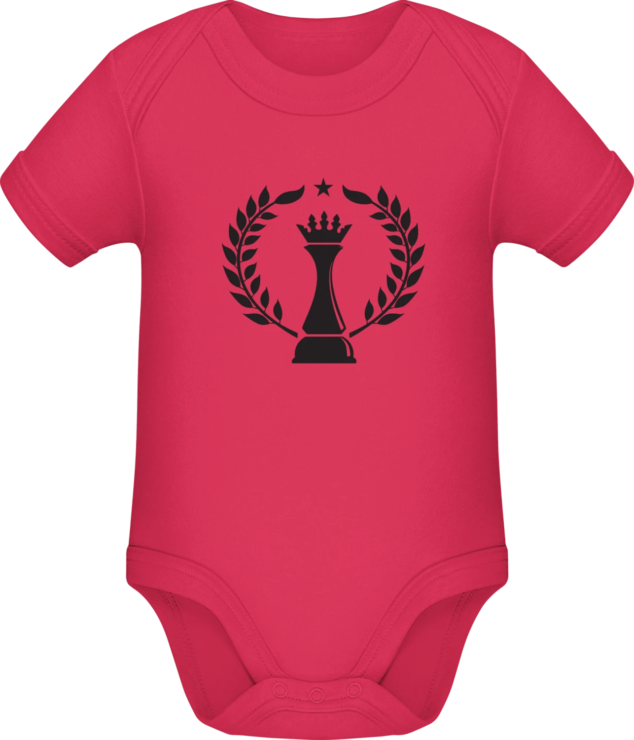 Chess King - Sorbet Sonar SSL organic babybodsuit - Front