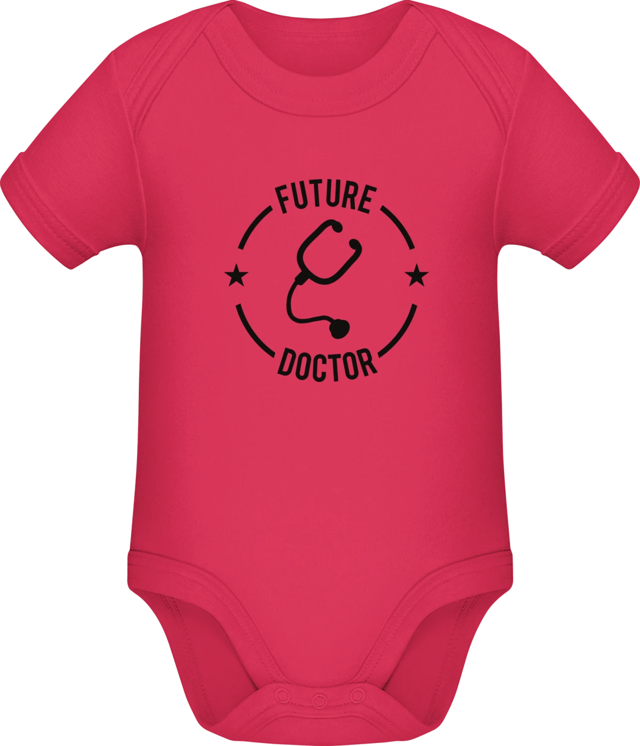 Future Doctor - Sorbet Sonar SSL organic babybodsuit - Front