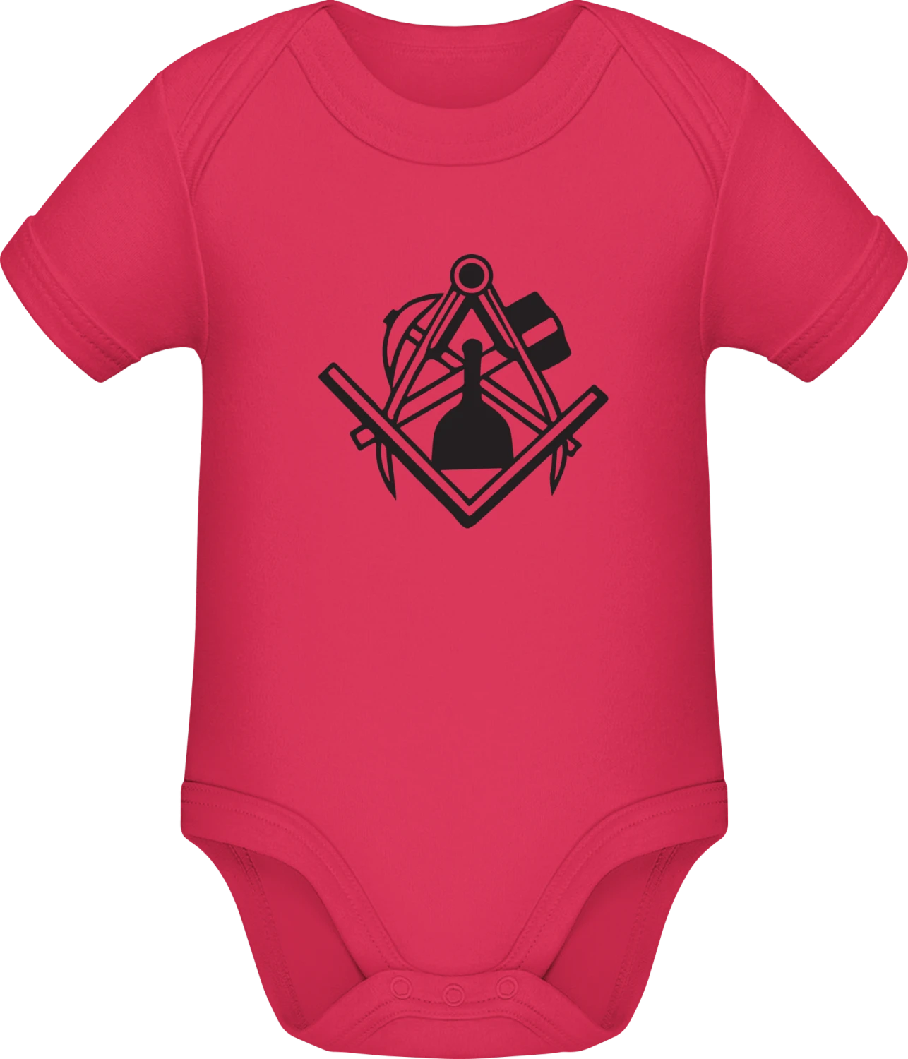 Bildhauer Werkzeug Logo - Sorbet Sonar SSL organic babybodsuit - Front