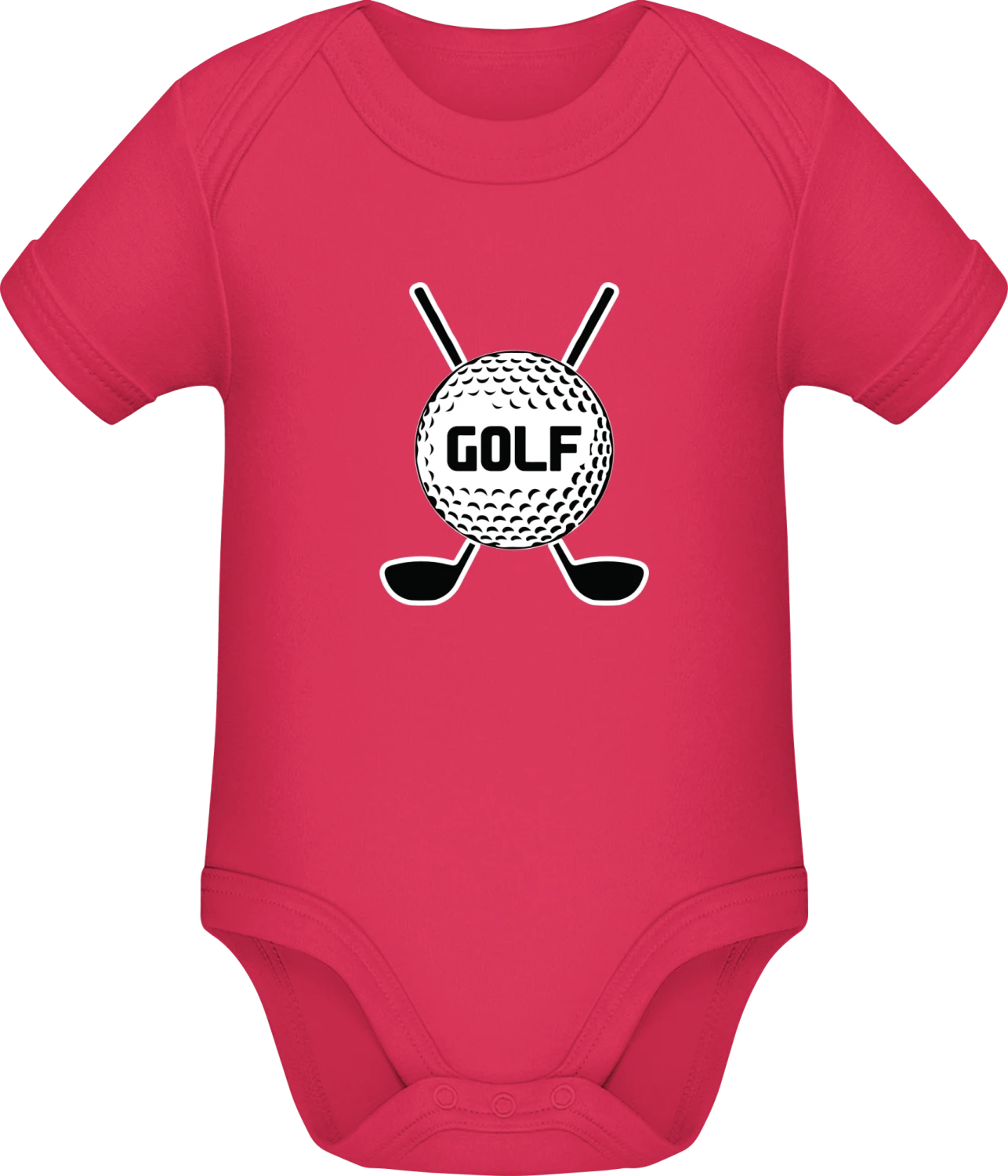 Golfball Schläger - Sorbet Sonar SSL organic babybodsuit - Front