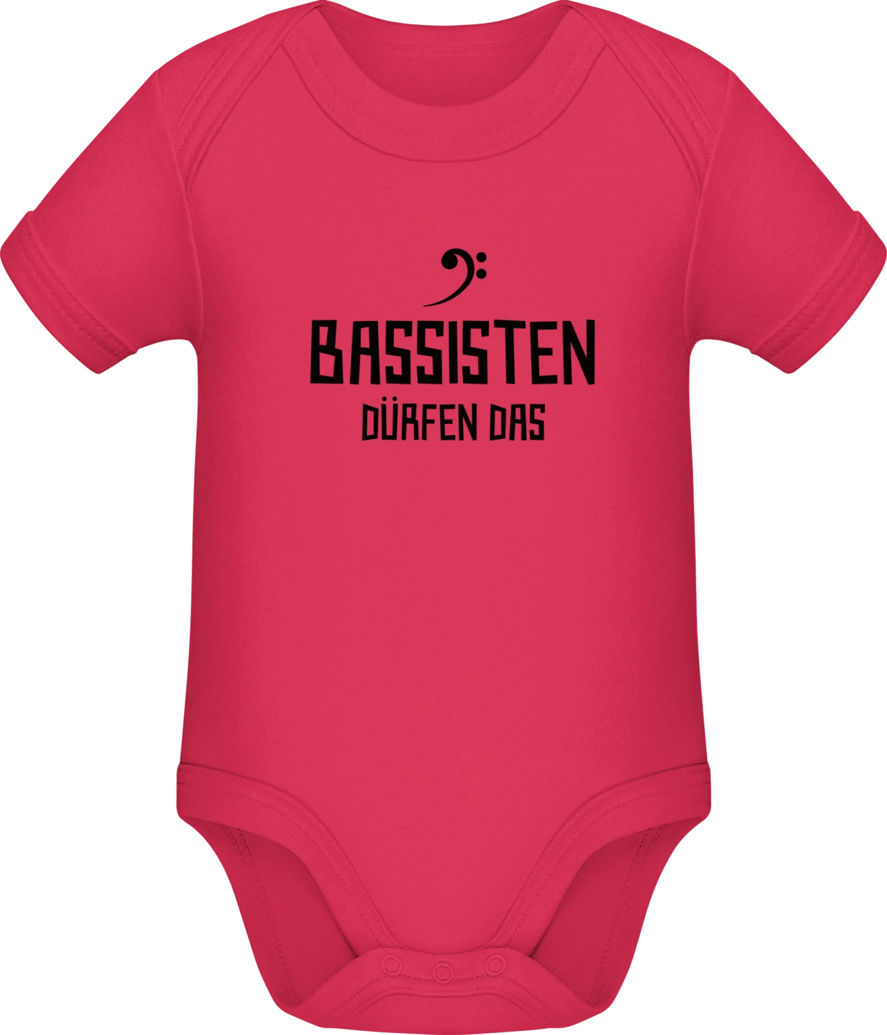 Bassisten dürfen das - Sorbet Sonar SSL organic babybodsuit - Front