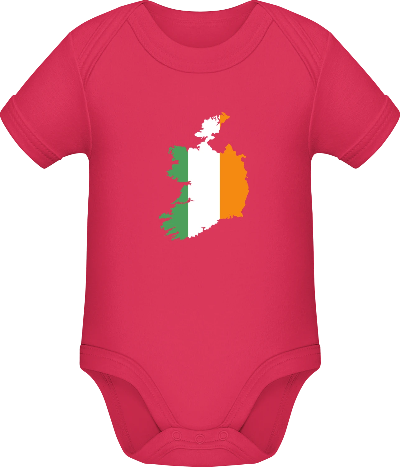 Irland Landkarte - Sorbet Sonar SSL organic babybodsuit - Front