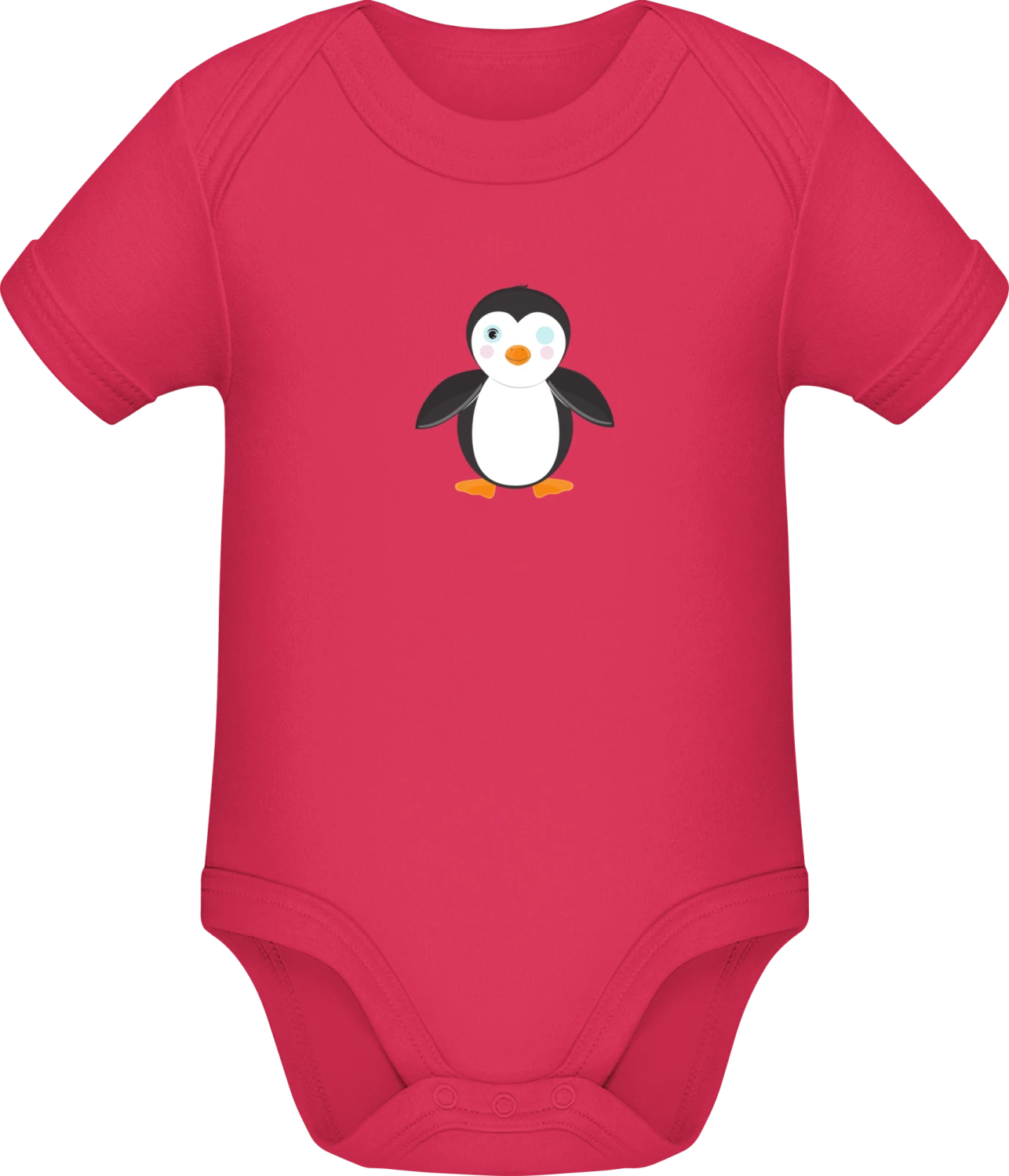 Penguin - Sorbet Sonar SSL organic babybodsuit - Front