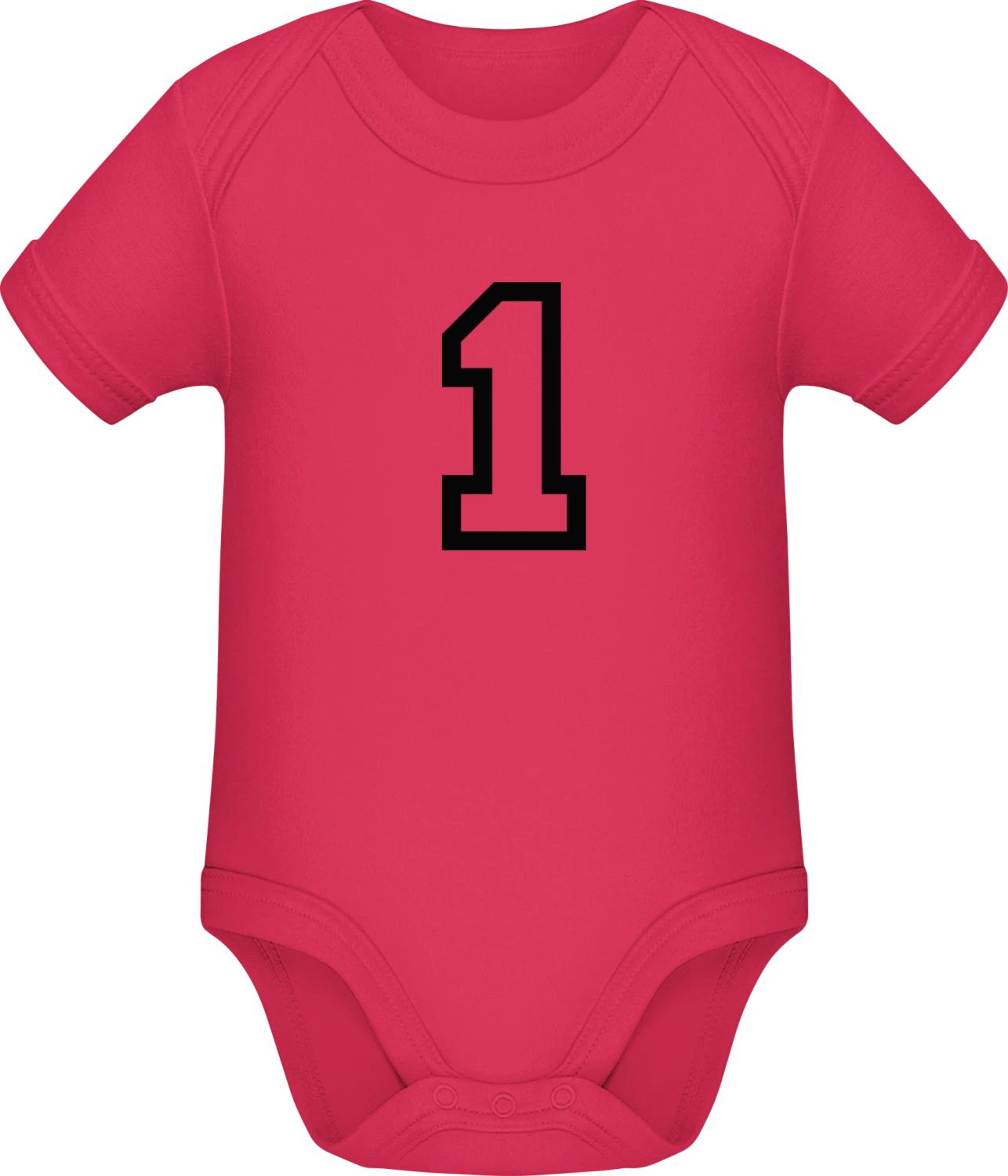 Nummer Eins - Sorbet Sonar SSL organic babybodsuit - Front