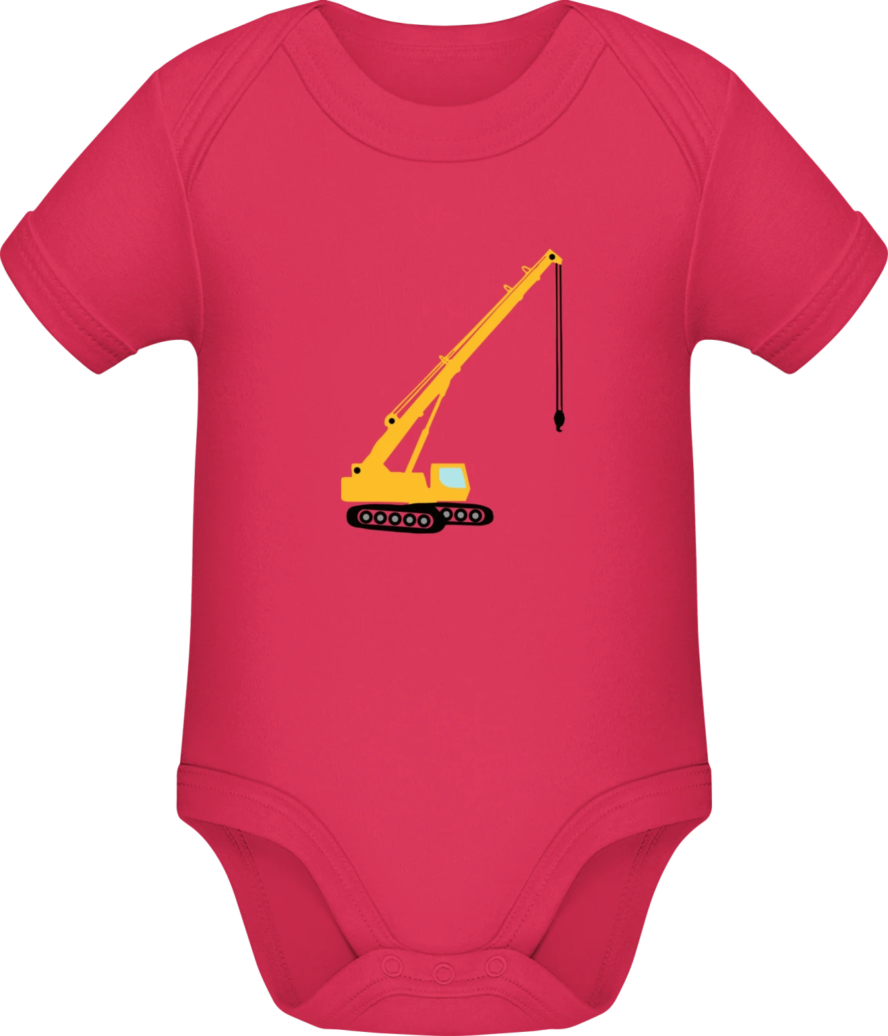 Kranführer - Sorbet Sonar SSL organic babybodsuit - Front