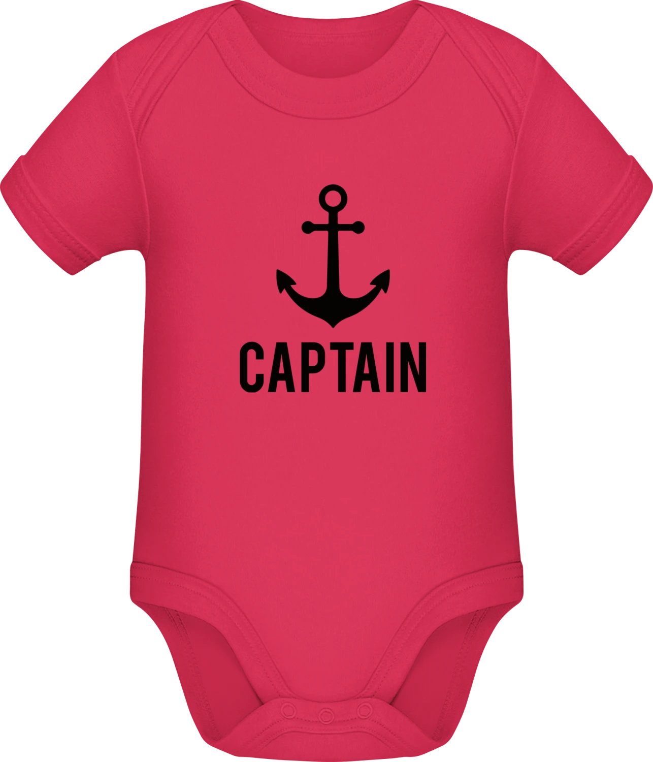 Captain - Sorbet Sonar SSL organic babybodsuit - Front