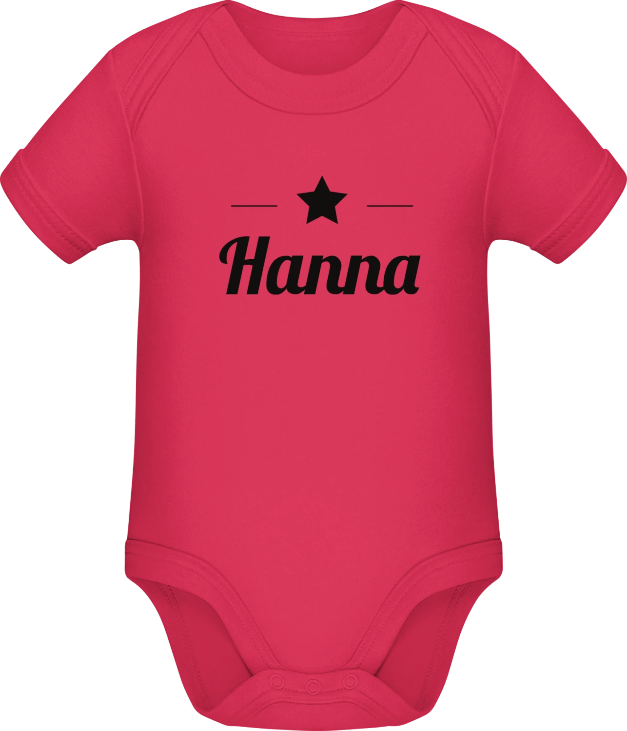 Hanna Stern - Sorbet Sonar SSL organic babybodsuit - Front