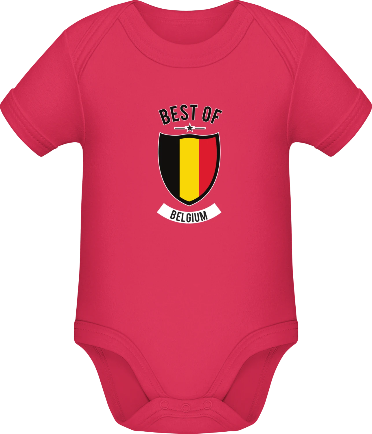 Best of Belgium - Sorbet Sonar SSL organic babybodsuit - Front