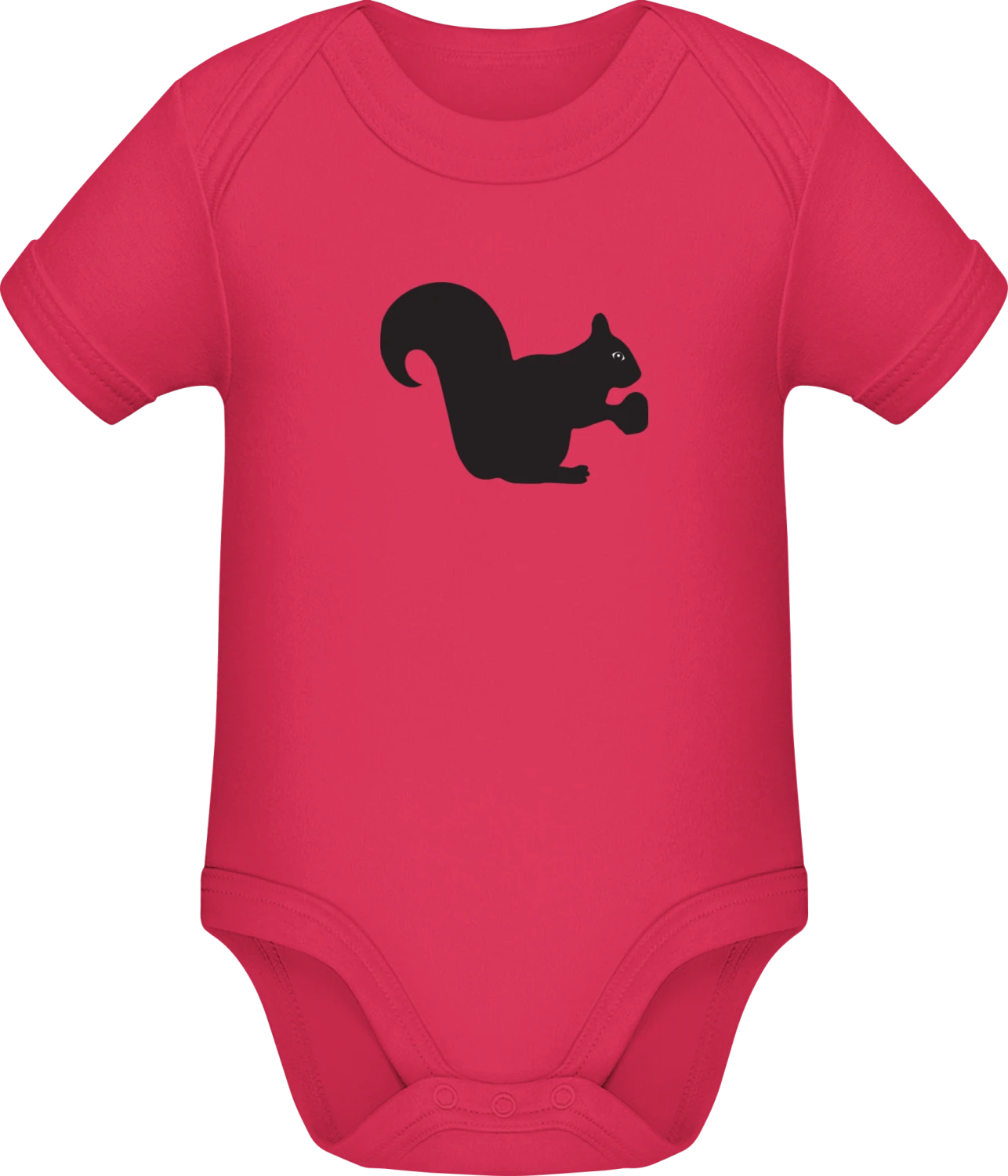 Eichhörnchen - Sorbet Sonar SSL organic babybodsuit - Front