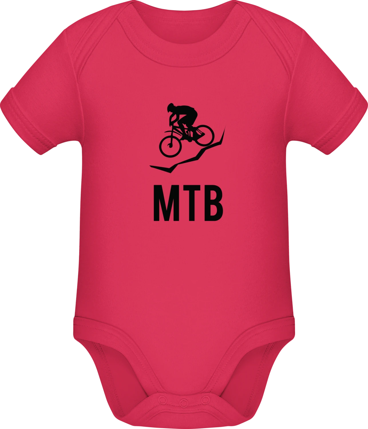 MTB Mountain Bike - Sorbet Sonar SSL organic babybodsuit - Front