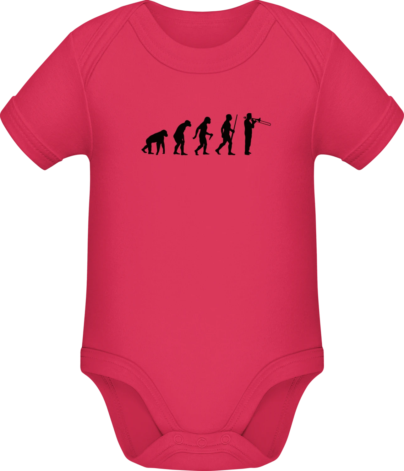 Trombonist Evolution - Sorbet Sonar SSL organic babybodsuit - Front