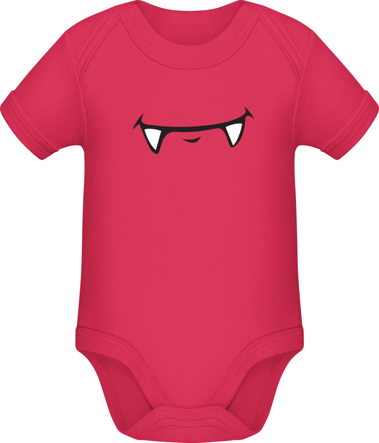 Vampir Zähne - Sorbet Sonar SSL organic babybodsuit - Front