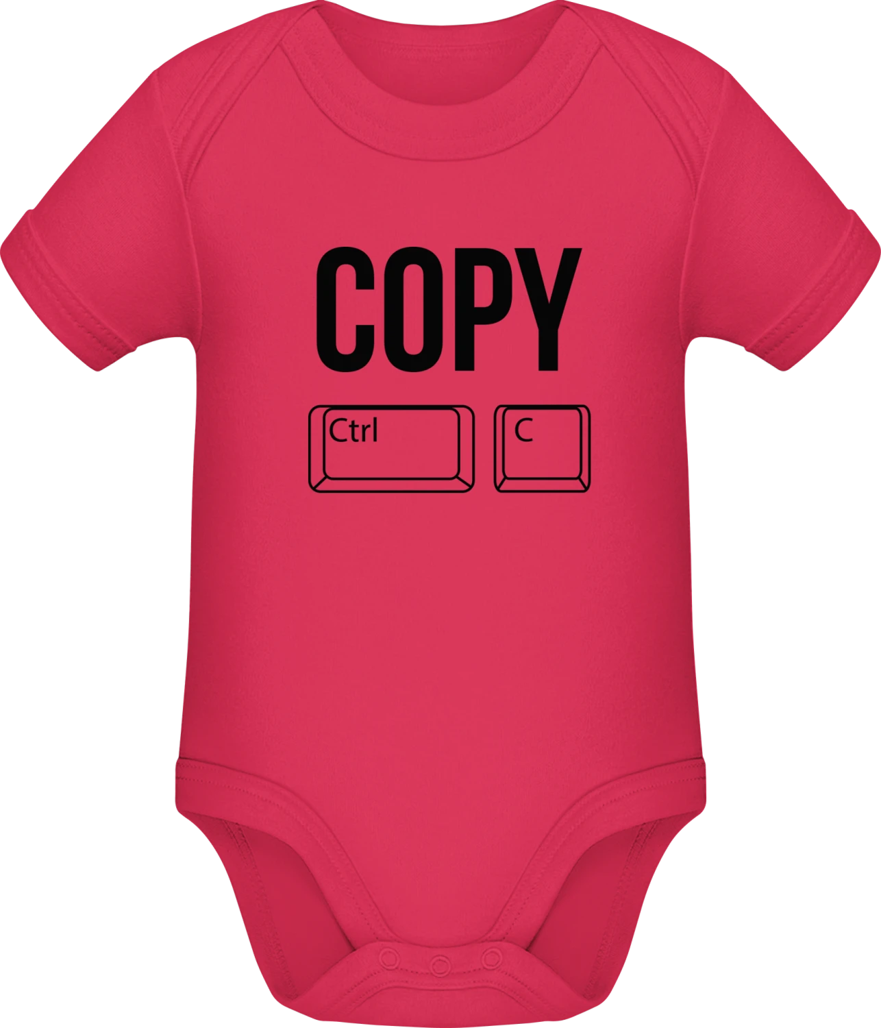 Copy Ctrl C - Sorbet Sonar SSL organic babybodsuit - Front