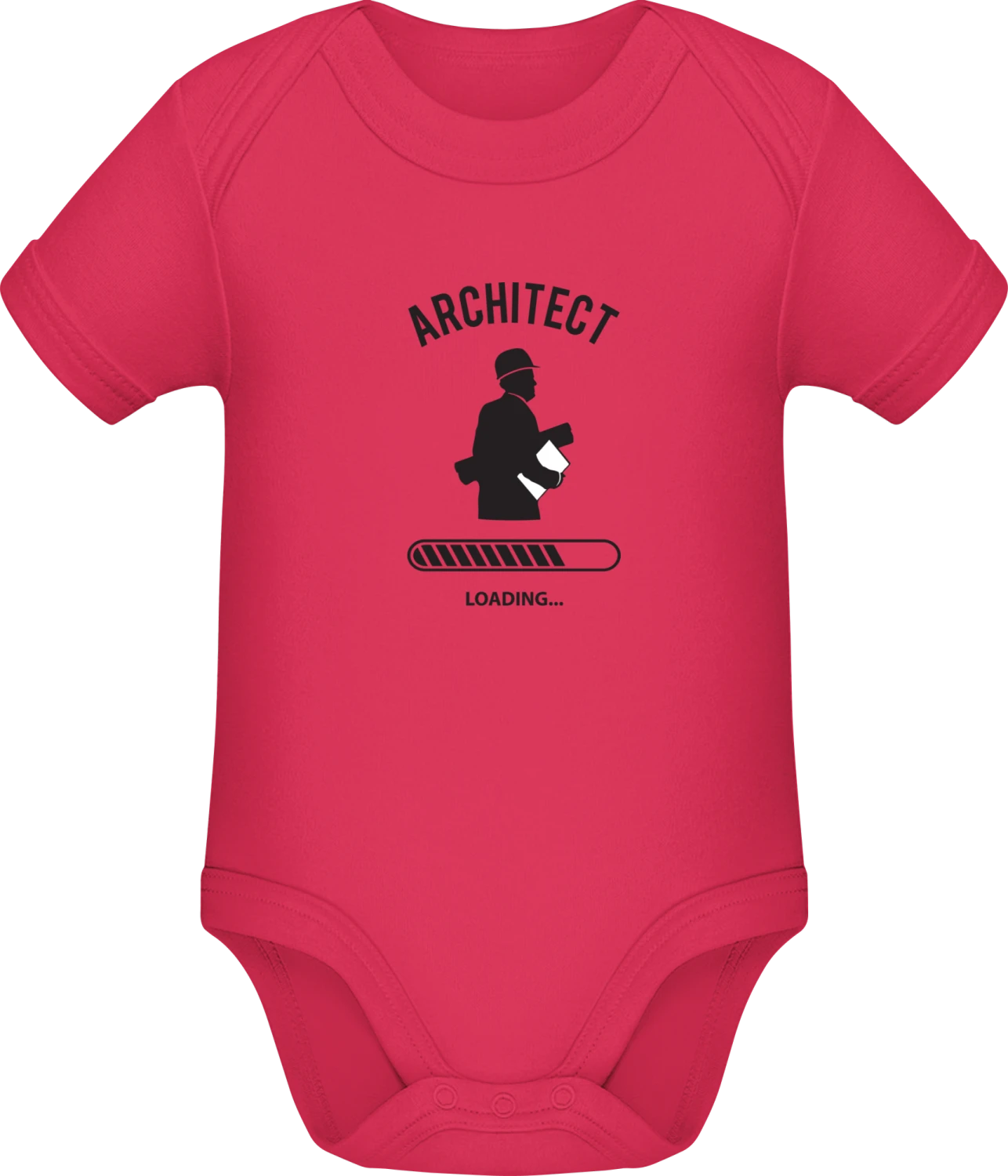 Architect Loading - Sorbet Sonar SSL organic babybodsuit - Front