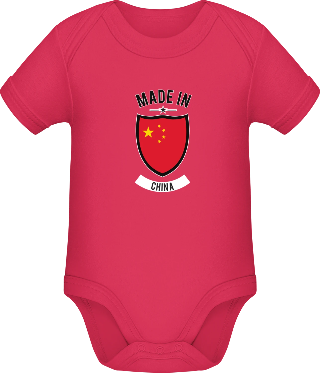 Made in China - Sorbet Sonar SSL organic babybodsuit - Front