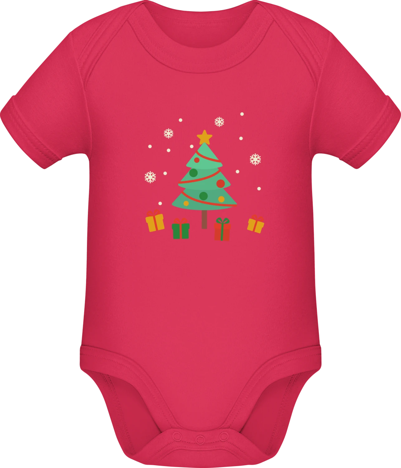 Christmas Presents - Sorbet Sonar SSL organic babybodsuit - Front