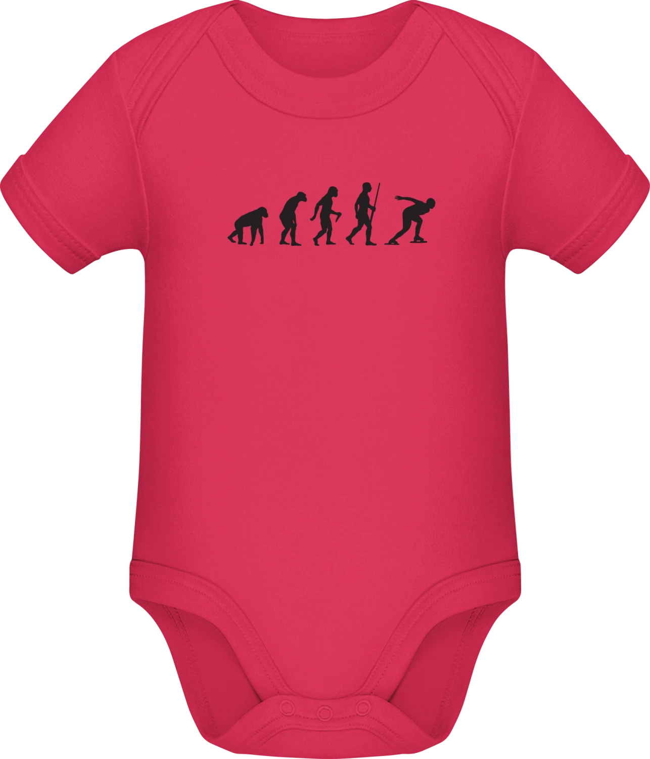 Speed Skating Evolution - Sorbet Sonar SSL organic babybodsuit - Front