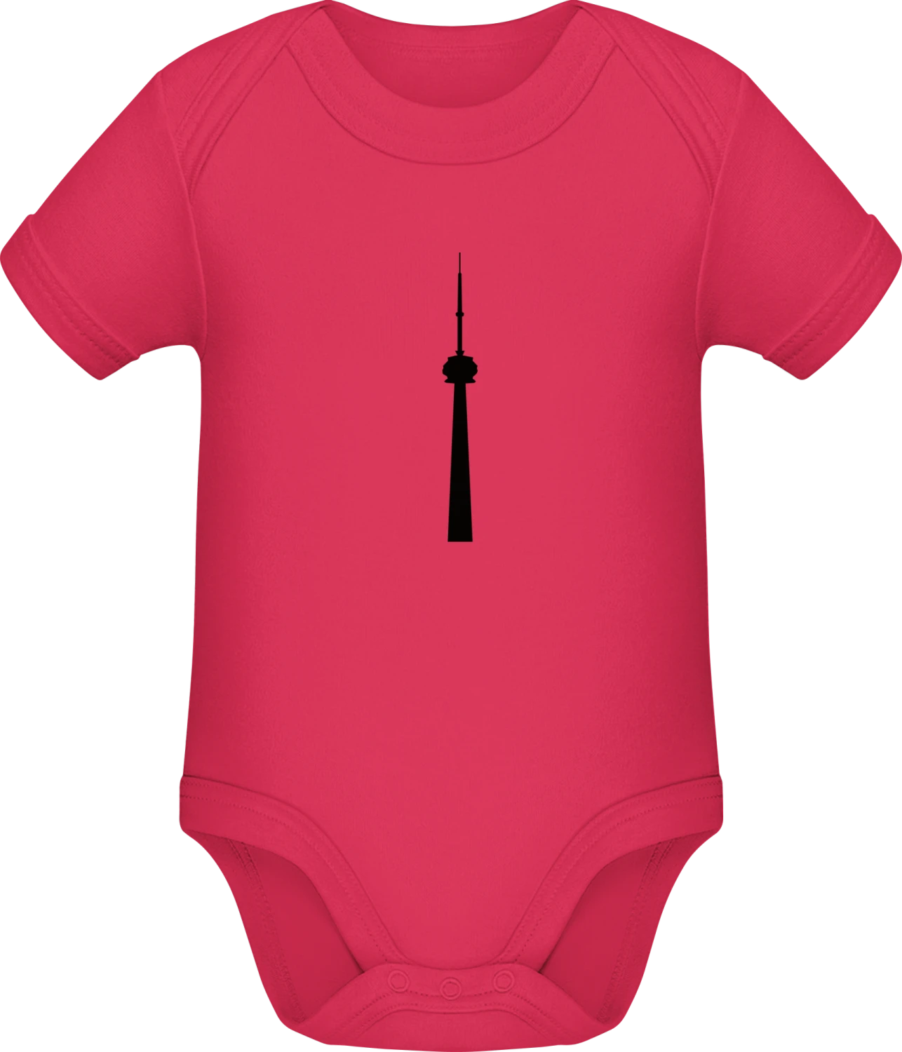 Fernsehturm Berlin - Sorbet Sonar SSL organic babybodsuit - Front