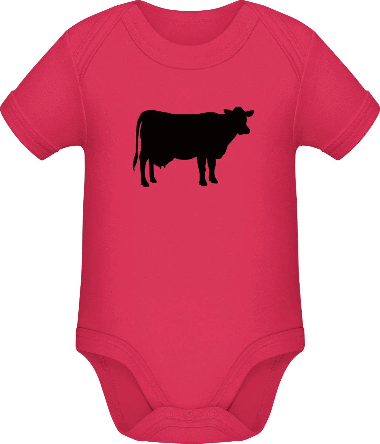 Cow - Sorbet Sonar SSL organic babybodsuit - Front