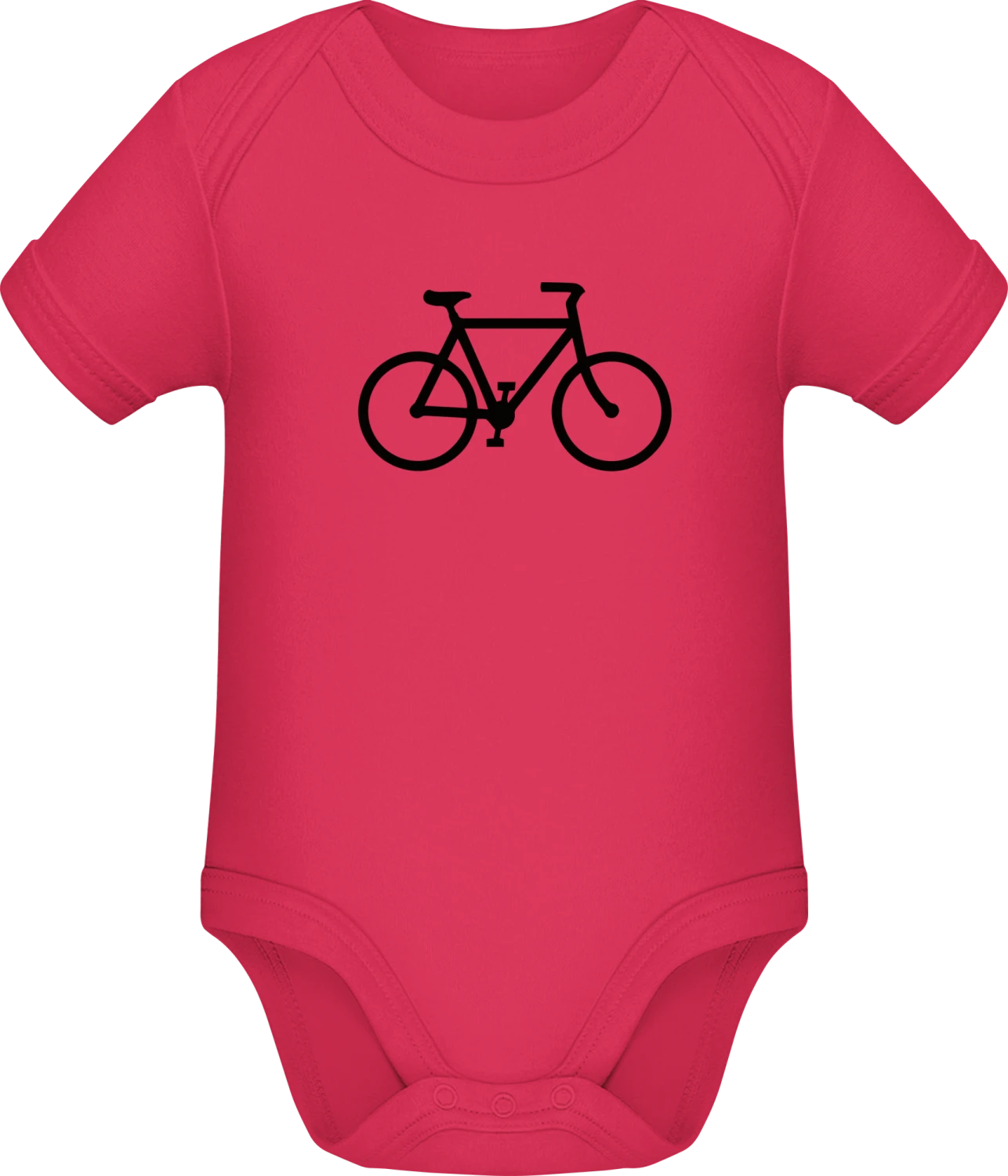 Bicycle Logo - Sorbet Sonar SSL organic babybodsuit - Front