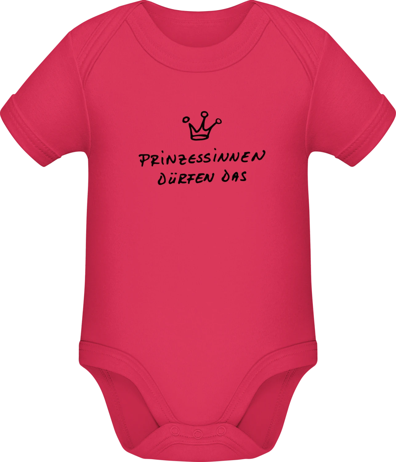 Prinzessinnen dürfen das - Sorbet Sonar SSL organic babybodsuit - Front